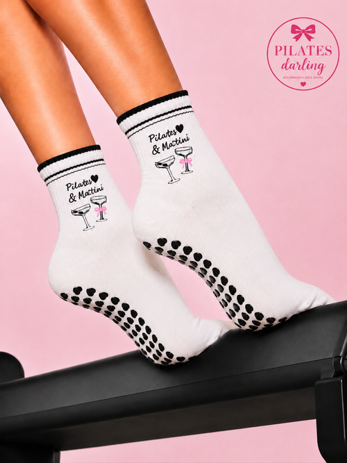 Pilates & Martinis? Grippy socks
