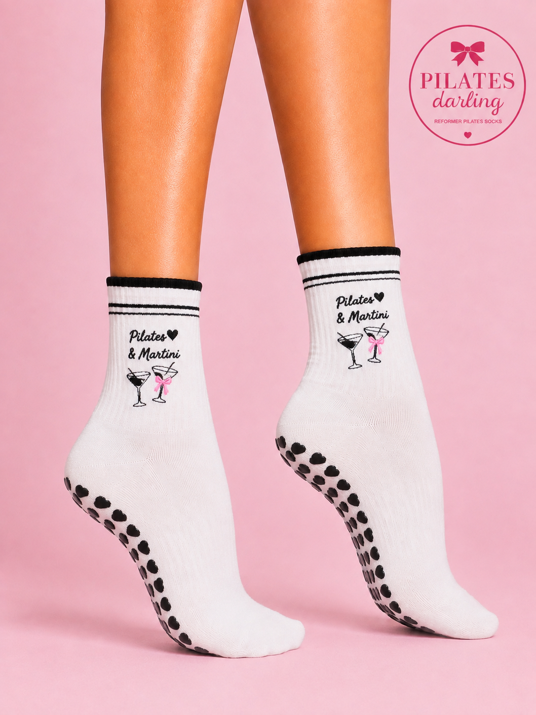 Pilates & Martinis? Grippy socks